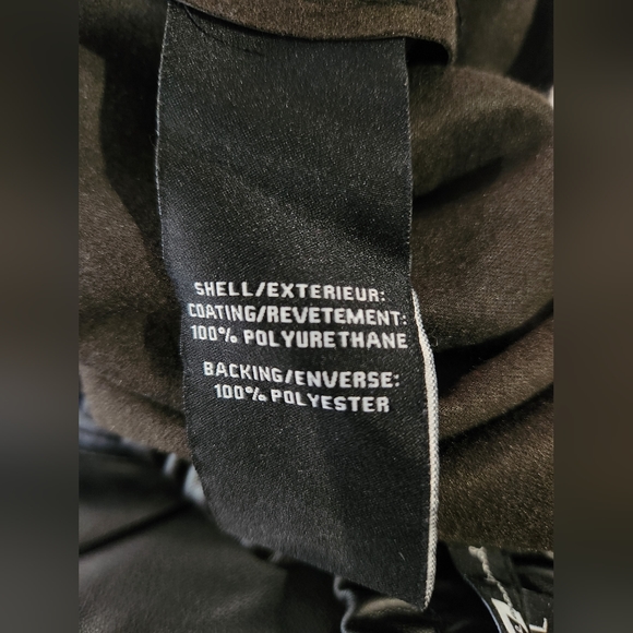 NWT 7 For All Mankind Vegan Faux Leather Tapered Ankle Cargo Pocket Pant Jogger - Picture 8 of 9